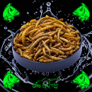 getrocknete Mehlwürmer/Mehl